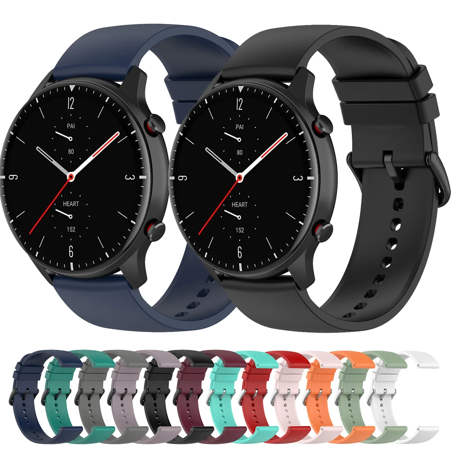 Für huami amazfit gtr 2 2e/gtr 47mm armband 20/22mm armband sport armband für samsung galaxy uhr 42mm 45mm/gang s2 armband – Detail 2