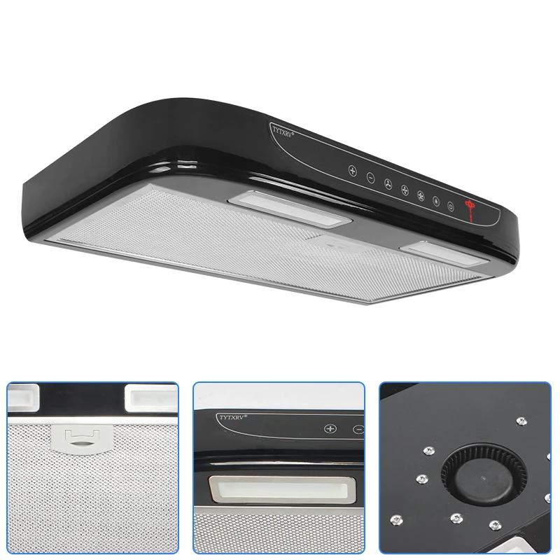 Tytxrv Caravan Range Hood Caravan Accessories Dual Led Light Design
