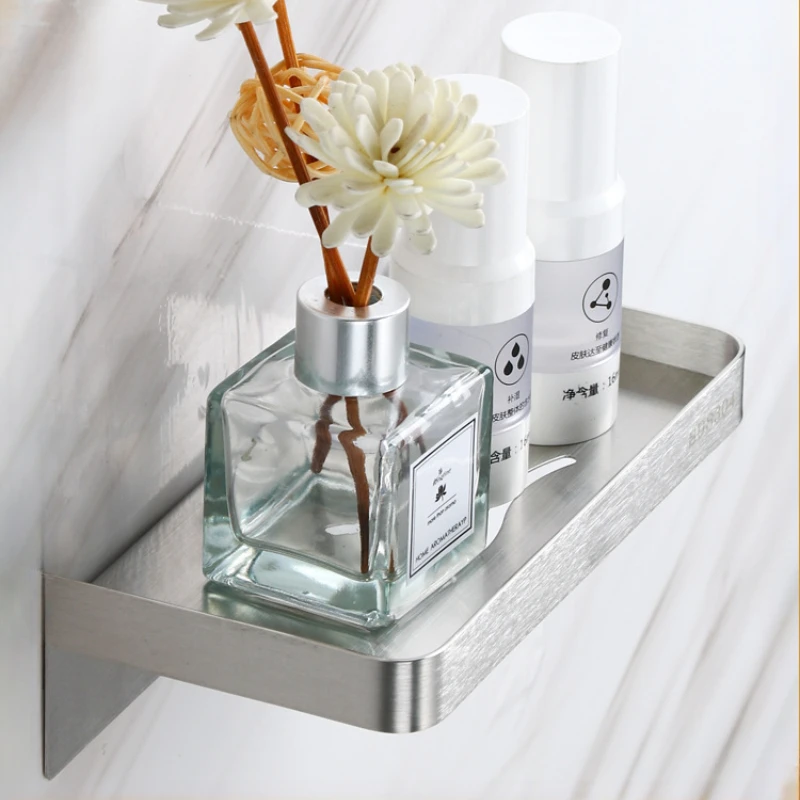 Multi-Purpose 304 Stainless Steel Wall Mounted Shelf 26cm 18cm Adjustable Organizer for Kitchen Cabinet,Bathroom Shower,