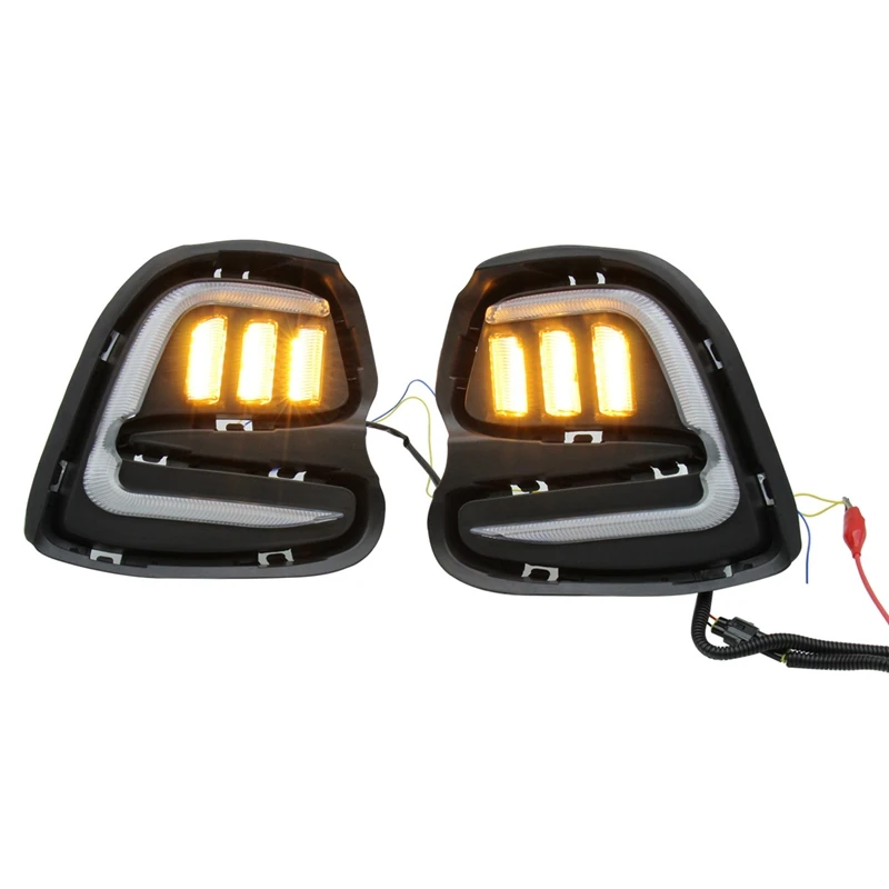

Daytime Running Lights Turn Signal Car Light LED DRL For Chevrolet Cavalier 2015-2017