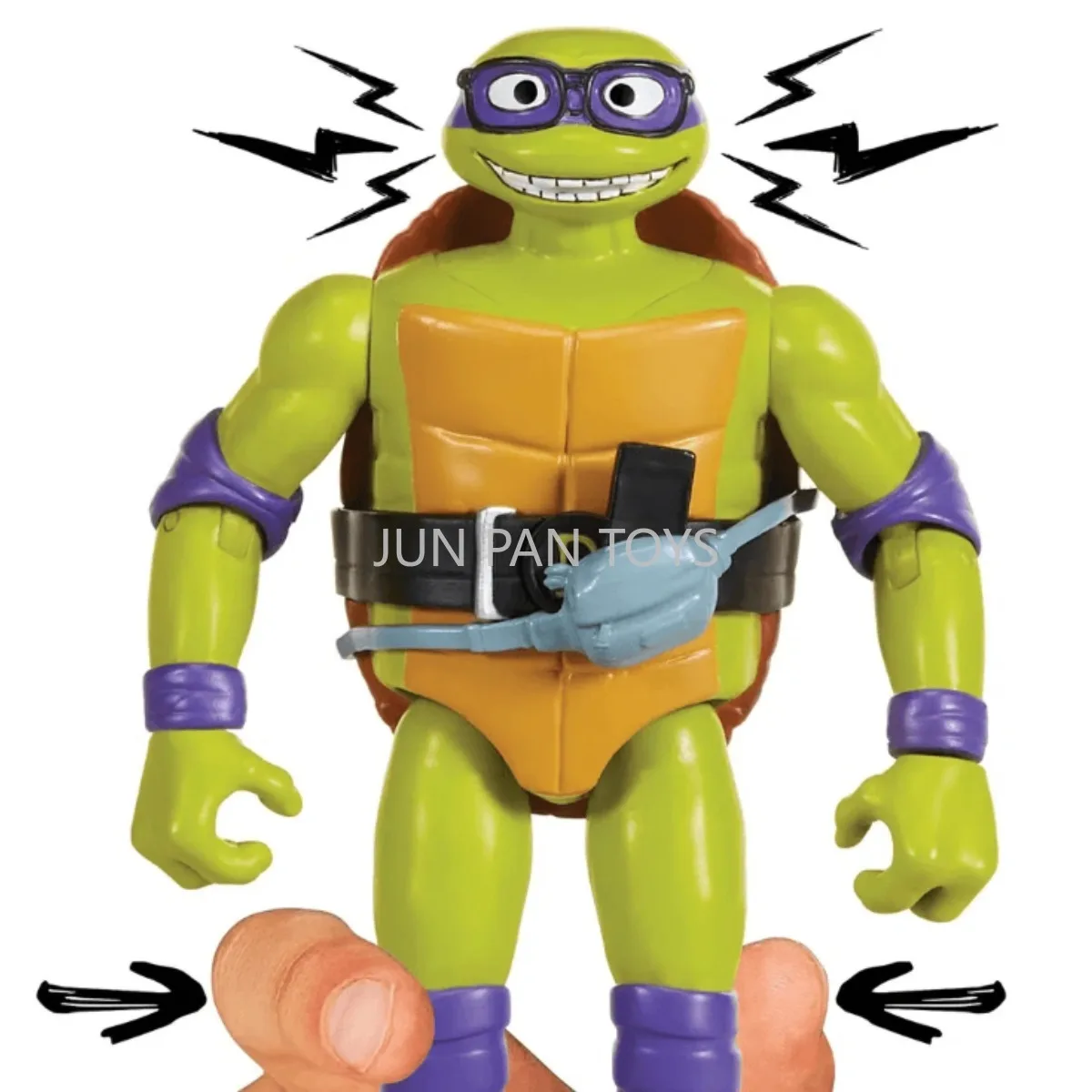 Lot 4 Figurines Tortues Ninja Vintage Léonardo Raphaël