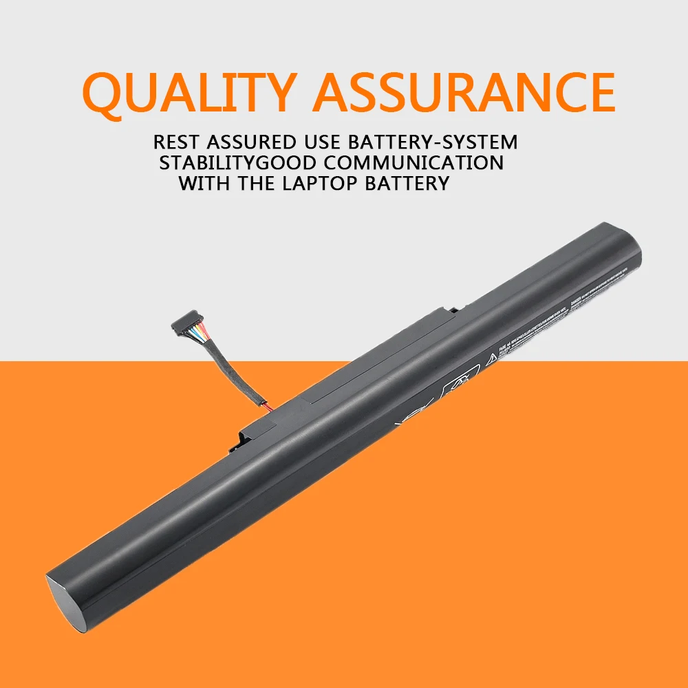 Batterie De Rechange Pour Ordinateur Portable Lenovo - Compatible L14L4A01, Z41-70, Z51-70, IdeaPad 500 - 14.8V 41Wh - 10