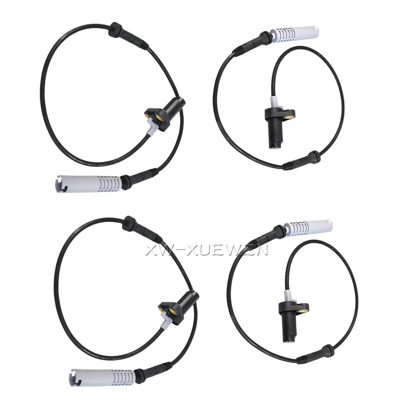 4개 ABS 휠 속도 센서 34521182159 34521182160 BMW E39 540i 535i 528i 525tds 525td 523i 520i M62B44 M52B28 M51D25 용