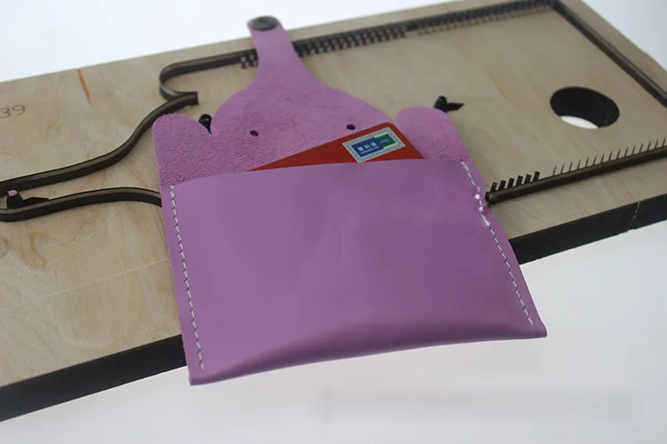 

Leather Cutting Die Leather Craft DIY Coin Card Wallet Wooden Template Knife Punching Key Chain Cutting Mould Cutter