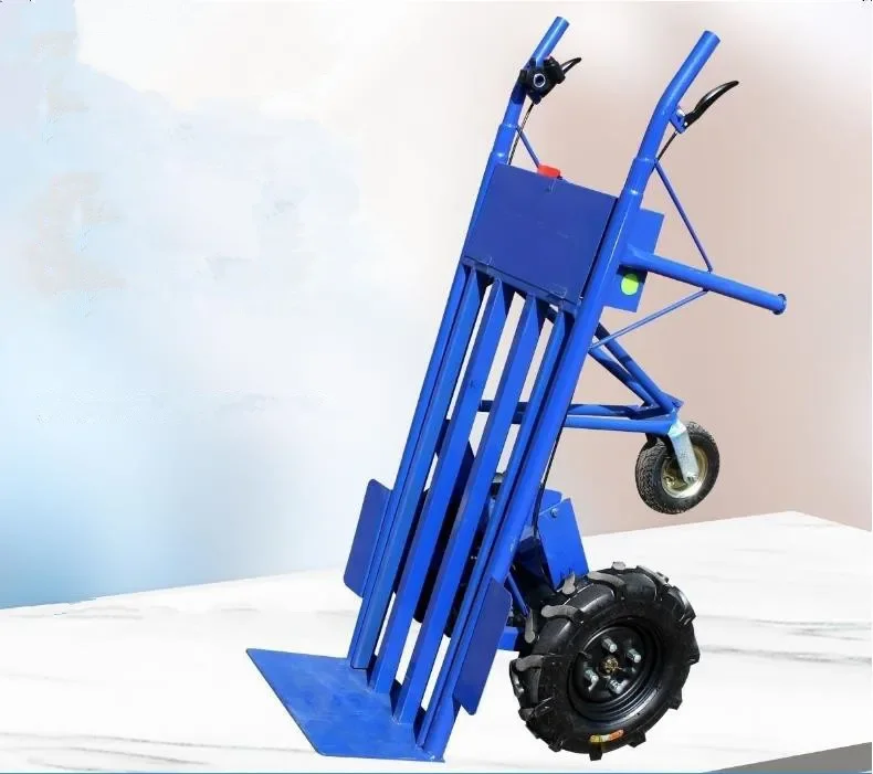 Heavy electric stair climbing trolley hand truck portable stair climbing folding for sale