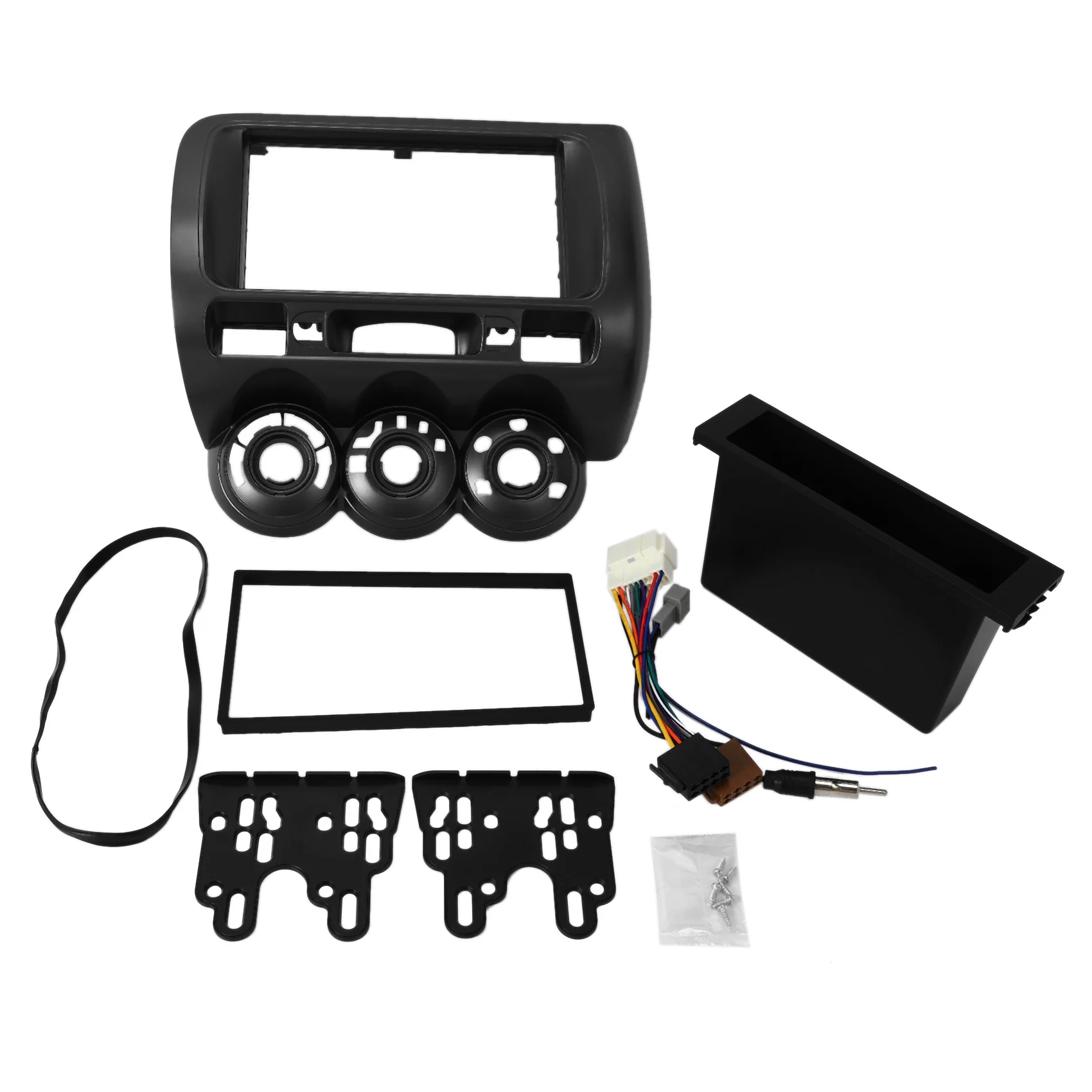 

Радиоприемник Для Honda Jazz City One Din комплект Dvd D'Installation de Garniture de Panel de Cd StéRéO, frame