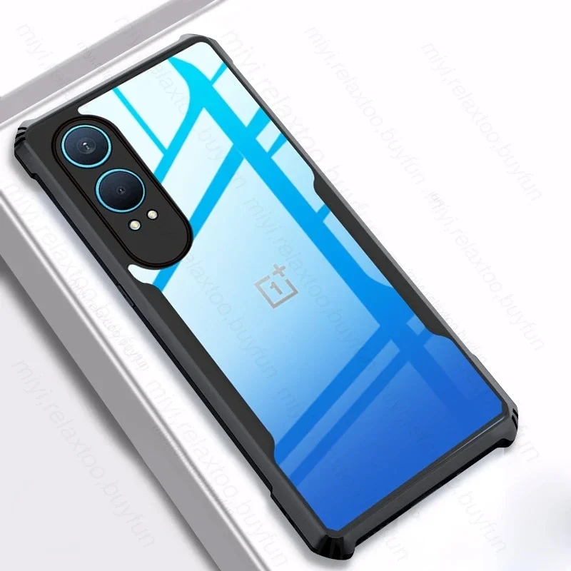 غطاء خلفي من الأكريليك الشفاف لهاتف OnePlus Nord CE4 Lite 5G حافظة من البولي يوريثان الحراري الناعم المقاوم للصدمات Coque On One Plus NordCE4 CE 4Lite 4 Light