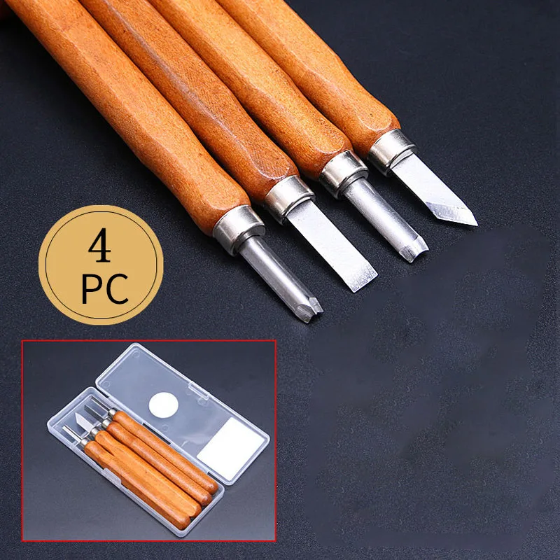 Professionelles Holzschnitzmeißel-Set mit Holzschnitzwerkzeugen aus Kohlenstoffstahl, geeignet zum Schnitzen von Tischlern und Anfänger – Detail 8