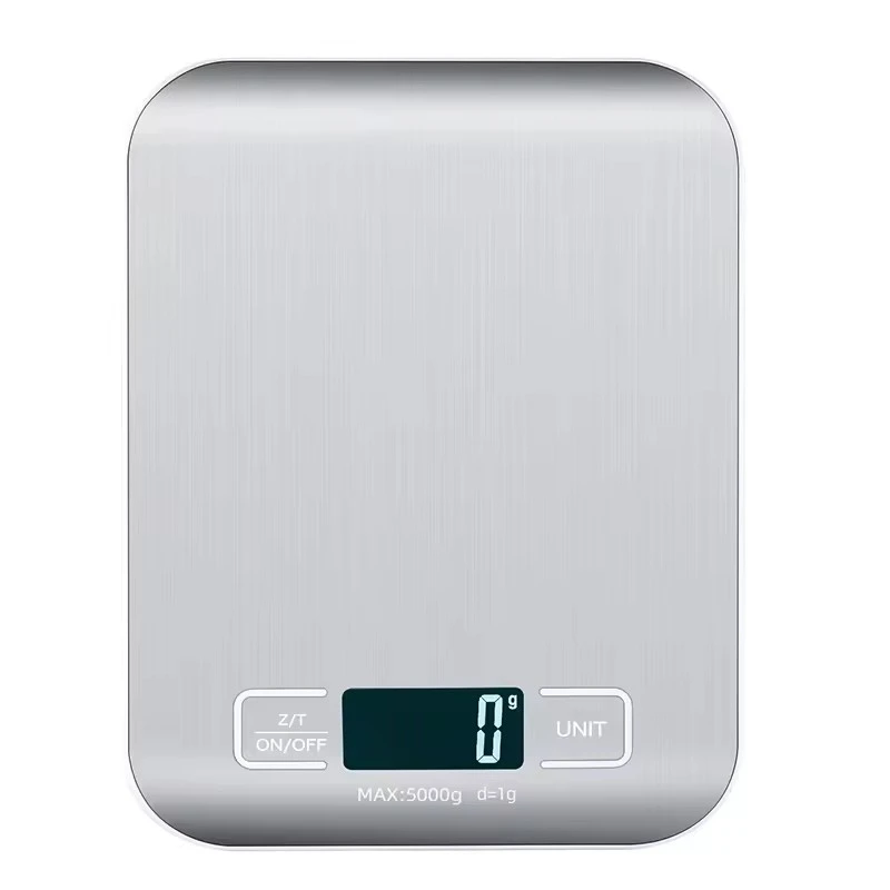 Bilancia Da Cucina Digitale Exeton - Acciaio Inox, Capacità 5kg (1g Di Precisione) Con Display LED