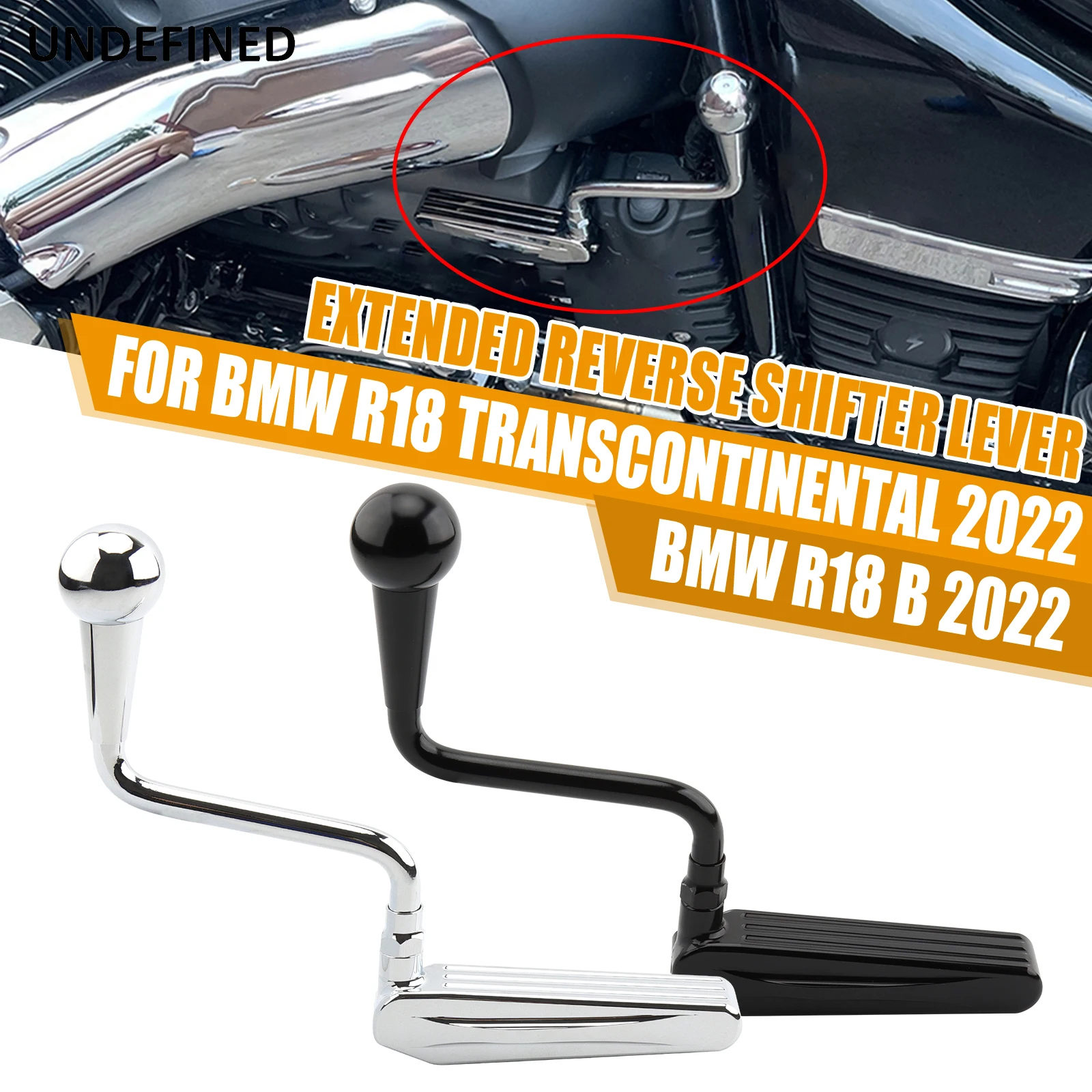 ギアシフトレバーエクステンダーハーレーbmw r18トランスコンチネンタルr18 b 2023モーターサイクルアクセサリーCNCアルミニウムブラック