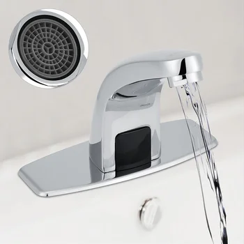 Rubinetto automatico con sensore a infrarossi Cucina Lavandino del bagno Rubinetto per acqua fredda con scatola di controllo Rubinetto per acqua con sensore 1