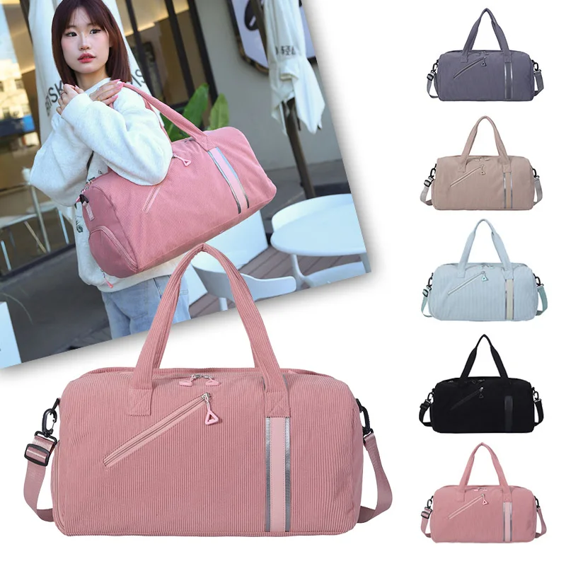

Fitness Gym Travel Bag Shoes Pocket Large Capacity Outdoor Sport Yoga Carry-on Luggage Handbag Casual Trip Weekend Bags Y186A