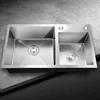 Kitchen Sink Above Counter Udermount Sinks Vegetable Washing Basin Stainless Steel Single Bowl Sinks Kitchen with Knife Holder 3
