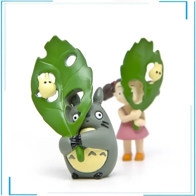 

Anime My Neighbor Hayao Miyazaki Totoro Action Figure Toy Mini Garden PVC Action Figures Decoration Cute Kids Toys Birthday Gift