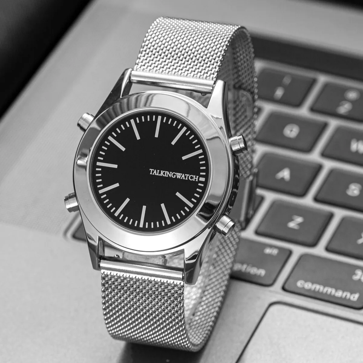 Orologio Tattile Prestige Dorato Da Uomo Ausili Per Ciechi E Ipovedenti - Foto 2