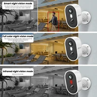 ANRAN-Caméra de sécurité domestique sans fil, batterie aste 2K, WiFi 2.4G, PIR ,IP65, fonctionne avec l'application ANRAN 5