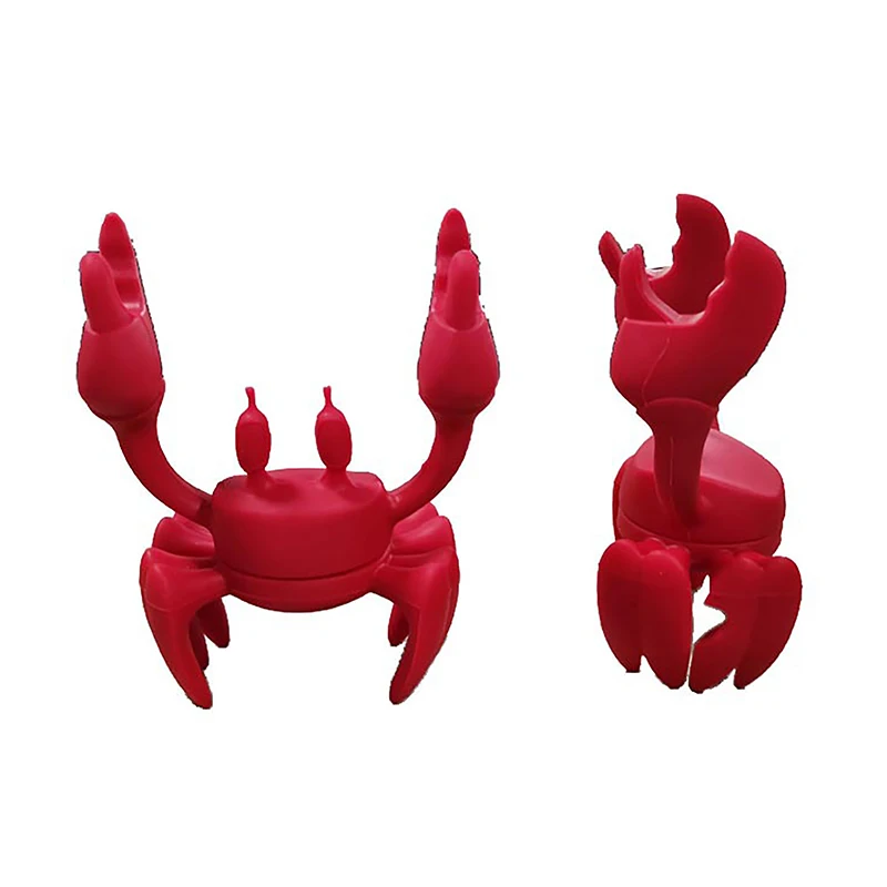  Crab Spoon Rest & Steam Releaser, Silicone Spoon Rest for Stove  Top,Kitchen Gifts Utensil RED: Home & Kitchen