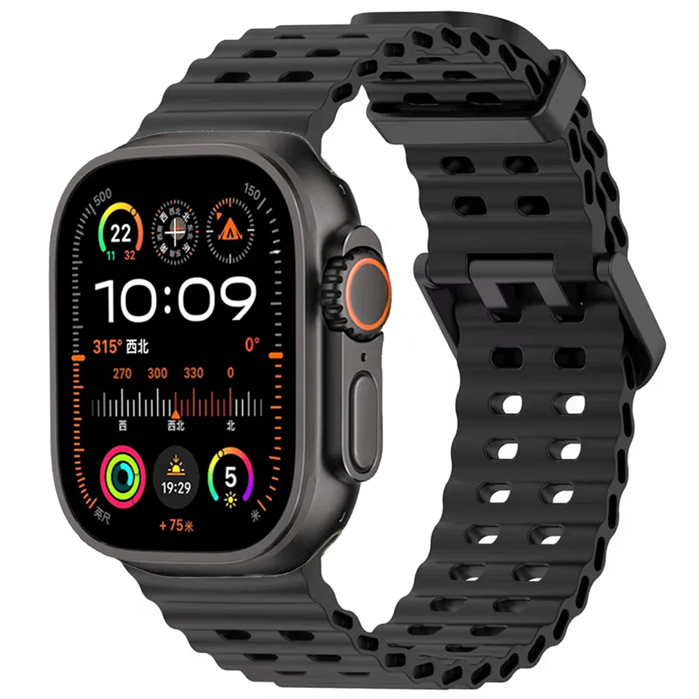 Breathable Ocean Silicone Strap