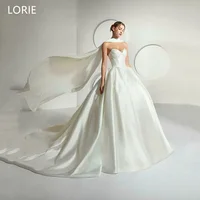 LORIE A-line Off The Shoulder Wedding Dresses Classical Mermaid  Bridal Gown Sweetheart Elegant Wedding Party Gowns Customized 1