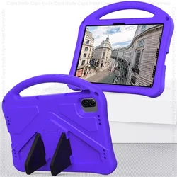 Kids Portable Shockproof Tablet Case with Kickstand, EVA Foam 11 Cover for Pad X8b NDL2 - W09 (PURPLE)