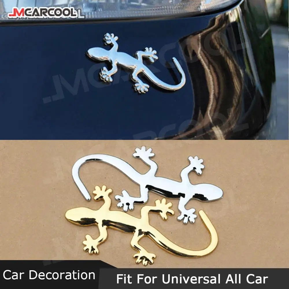 

Auto Accessorise Aluminum alloy Material Lizard 3D emblem Sticker Accessorise For All Car Decoration Tools Styling