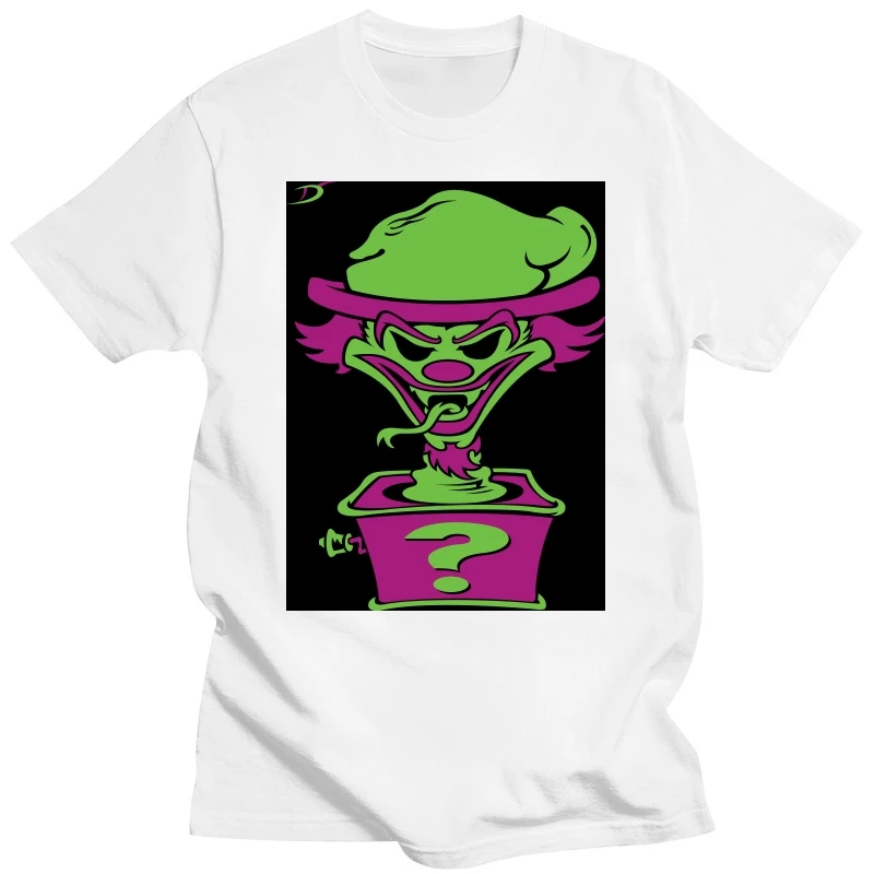 15Icp Joker Card The Riddle Box T Shirt Da Uomo In Cotone Girocollo Comfort Manica Corta Graphic Tees