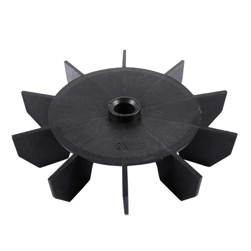 Inner Bore 10 Impeller Air Compressor Motor Fan Blade BlackAir Compressor Accessories Motor Cooling Fan Small