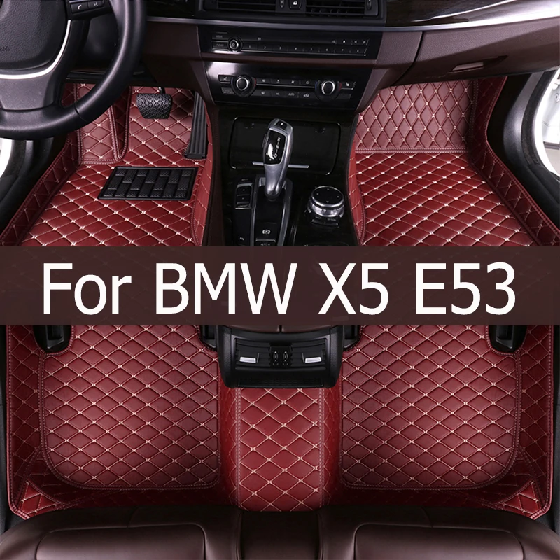 

Автомобильные напольные и багажные коврики для BMW X5 E53 2004 2005 2006 2007, индивидуальные автомобильные подкладки для ног, задняя крышка, аксессуары для интерьера