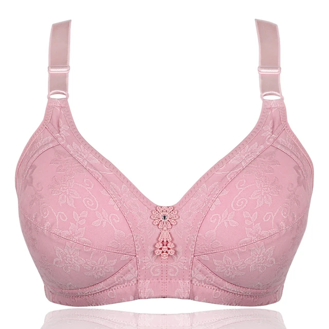 Plus Size 36-44 B/C Lingerie Bra for Women Cotton Wire Free Bralette  Comfortable Underwear Beauty Back Bras Lingerie Tops - AliExpress