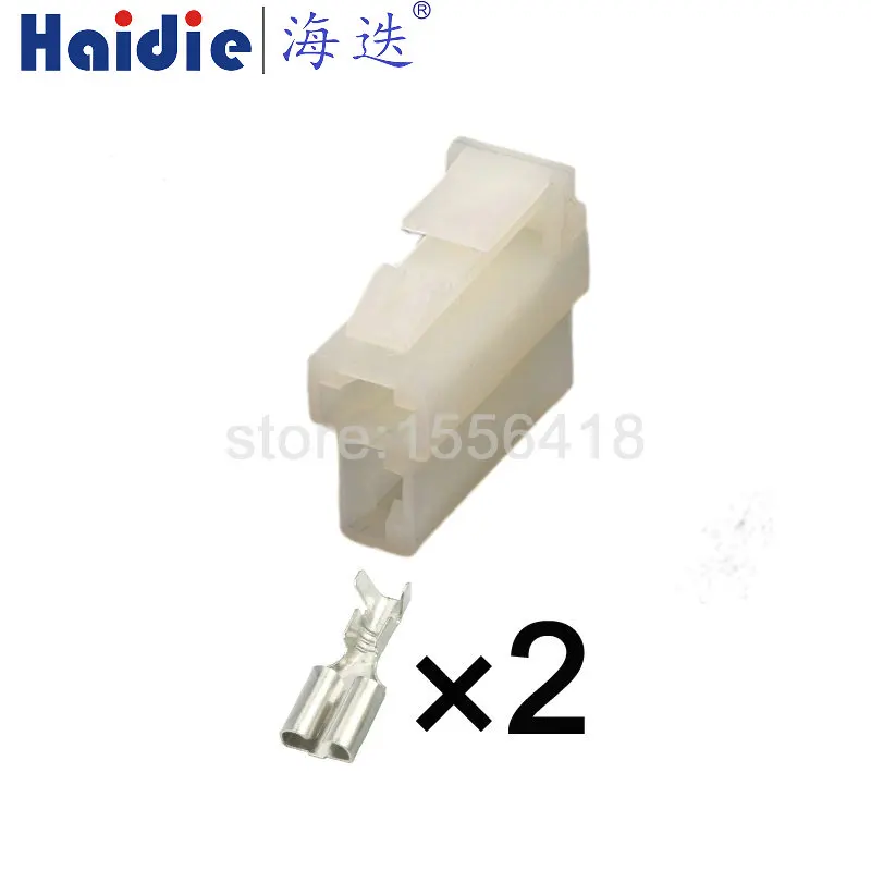 

1-50 sets 2pin auto plastic electric vehicle wiring harness connector