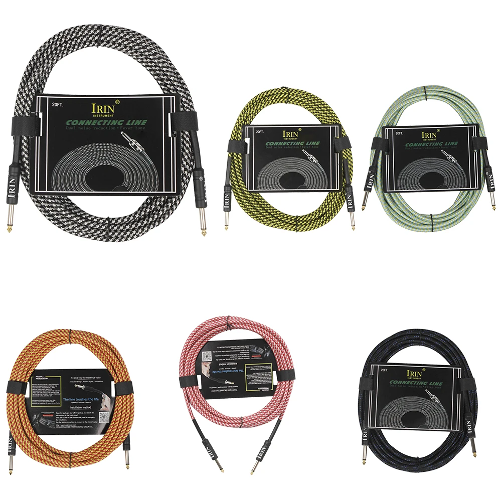 IRINCabledeAudioblindadode6MlneadeconexinMusicalelctrica