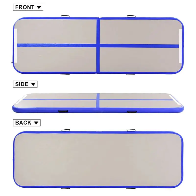 4 Meters Durable Inflatable Gymnastics Air Floor Mattress Yoga Mat Home Use Professional Training Sports GYM Mat with Pump Set S445fc8836c1a4ef79c8948fd30101b021