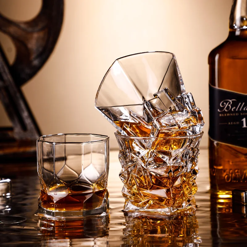 Whiskey Glasses Engraved Classical Scotch
