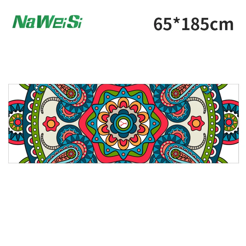 Luxury Double-Sided Velvet Non-Slip Yoga & Fitness Towel - Portable, Quick-Dry, Folding Sports & Beach Mat