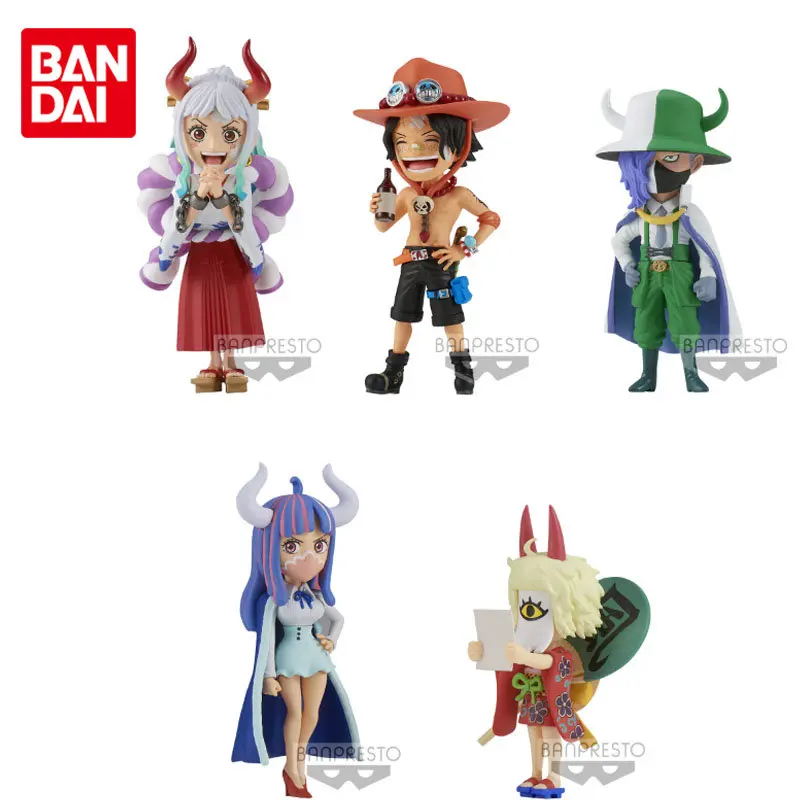 Banpresto Original One Piece Wcf Ghost Island Chapter02 Ace Ulti Anime Action Figures Giocattoli Per Ragazzi Ragazze Regalo Per Bambini