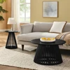 Modern Minimalist Coffee Table, Solid Wood Coffee Table Nordic Style Coffee Table Simple Design Suitable for Both Home Office 2