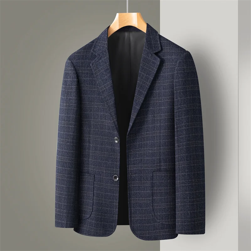 High-quality Spring and Autumn Explosive Men's Business Casual Suit Loose Suit Men's Wear 4