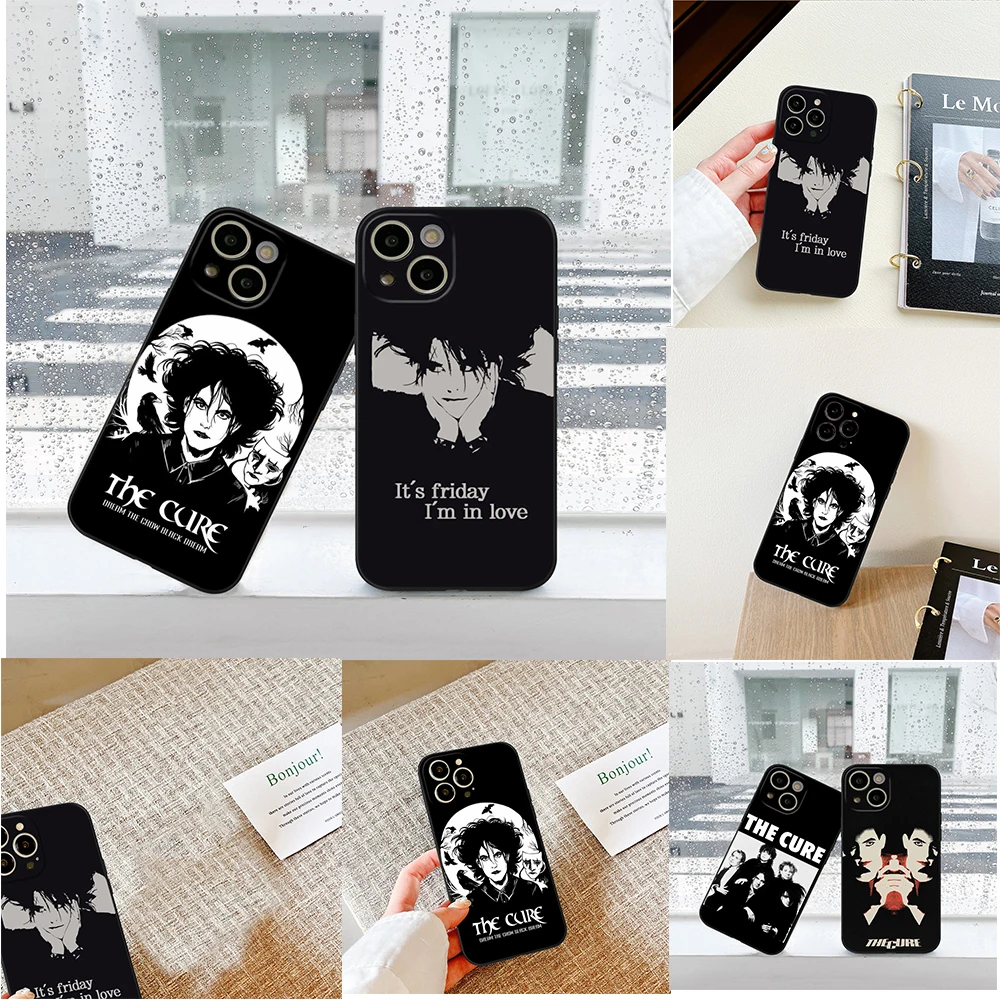 Per Iphone 14 11 13 12 Pro 8 7 Plus X Pro Max Xr Xs Mini 14Plus Cover Protect Cure Custodia Per Telefono Robert Smith