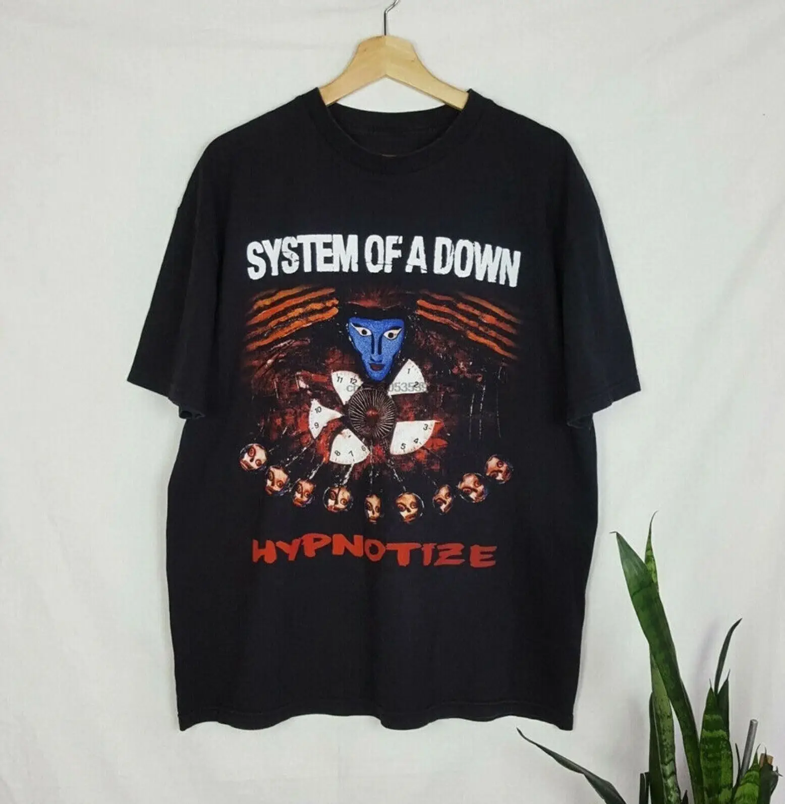 New Popular System Of A Down T-Shirt Hyptize 2005 Soad Cotton Shirt