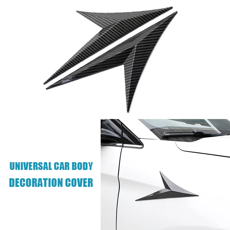 HighqualityABSCarSideFenderVentCoverFenderDecorationSideWing