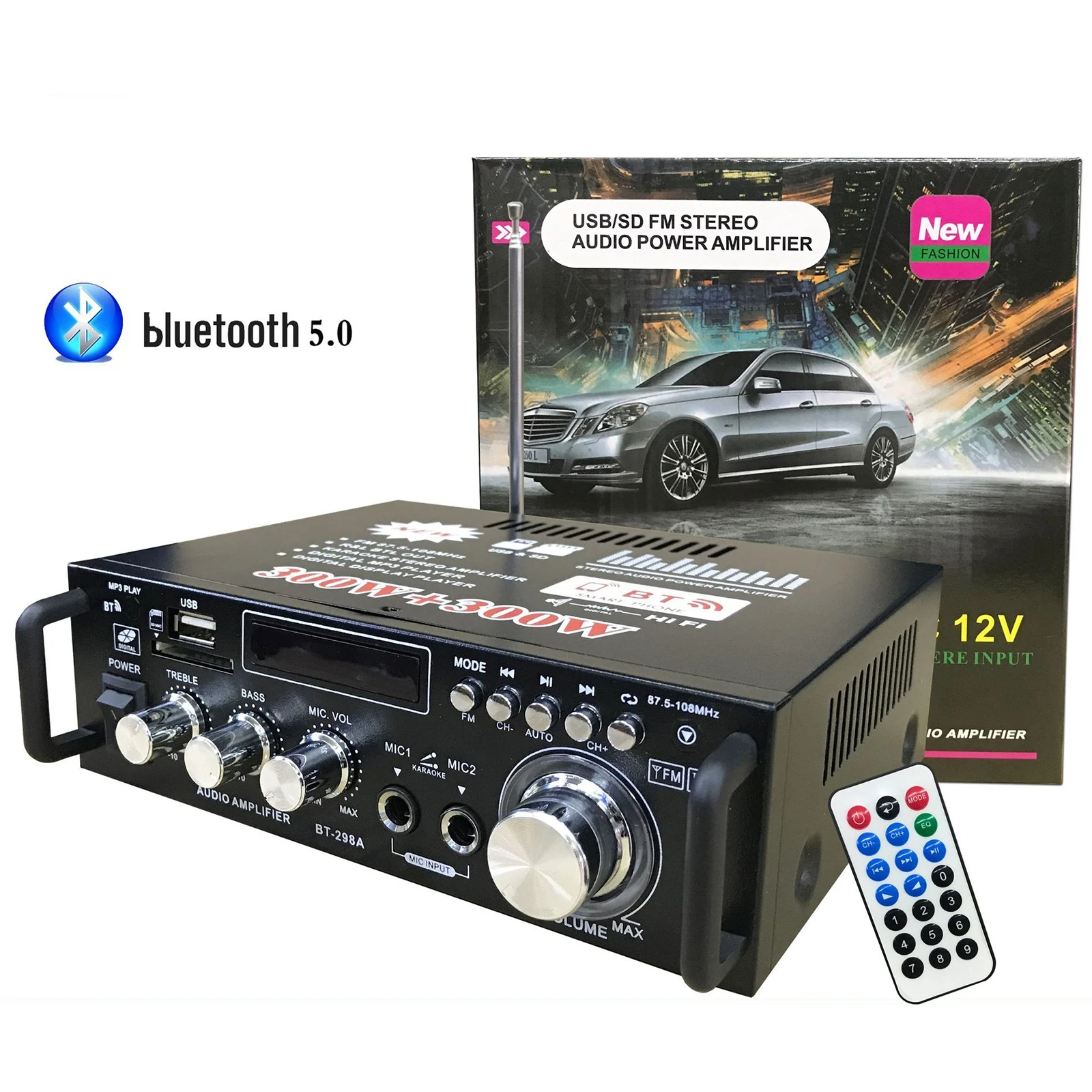 HomeDigitalAmplifierbluetoothAmplifier300W300WHIFIAudioStereo