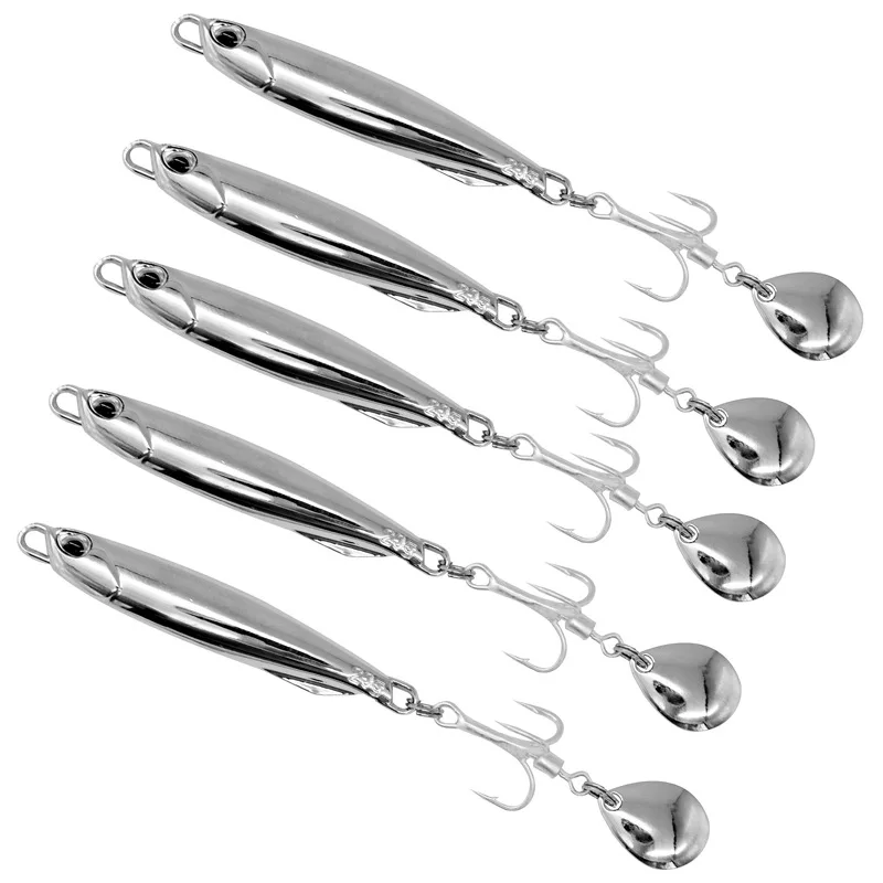 Premium Mackerel Design Spinning Fishing Lure - Versatile Weight Options - Enhanced Casting Distance and Lifelike Action