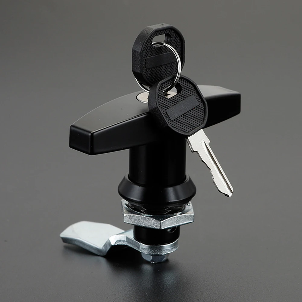 Description Picture 6 of itemT Handle Lock  Tool Box Garage Door Zinc Alloy Lock With Keys Cabinet Trailer Caravan Secure Locking Mechanism Safety Hardware