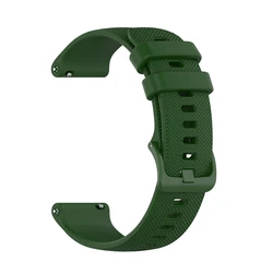 Silicone Watch Strap and Protective Case for Sports and Outdoor Activities (Army Green)