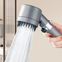 New 3 Modes Shower Head High Pressure Showerhead Portable Filter Rainfall Faucet Tap Bathroom Bath Home Innovative Accessories 1