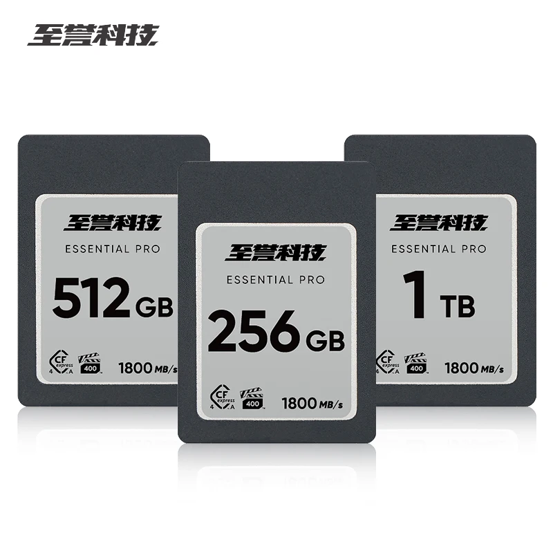 EXASCEND Ÿ A ī CFexpress   4.0 VPG 400 ÷ ޸ ī, ִ 1800 MB/S б, 256GB, 512GB, 1TB