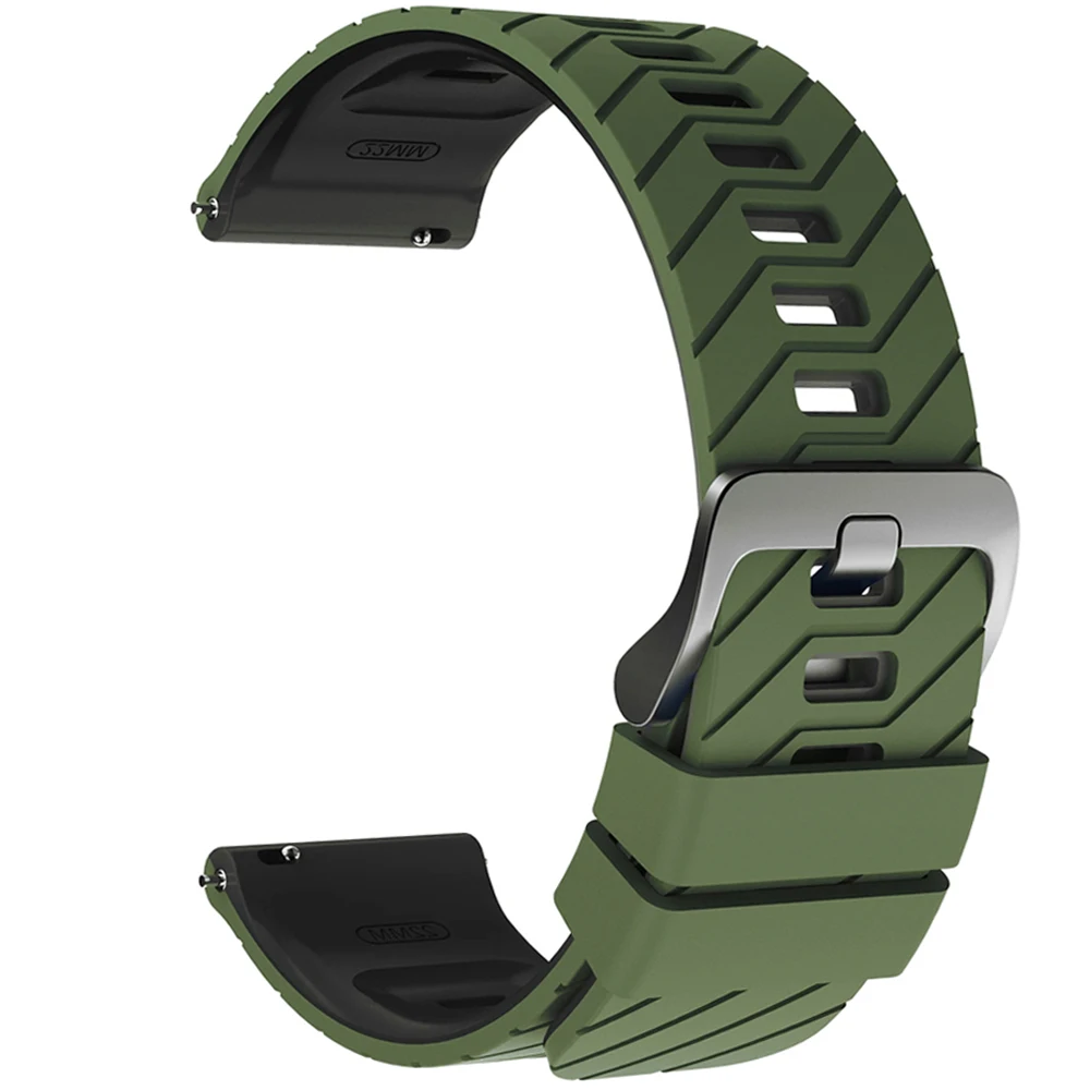 Premium 22mm Wide Replacement Watch Band Strap, Compatible with Smartwatches