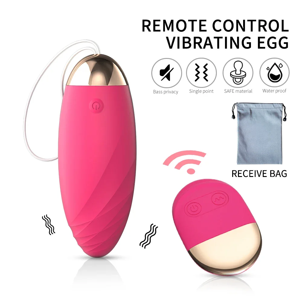 Powerful Vibrating Bullet Love Egg Wireless Remote Control Vibratiors Female for Women Dildo G-spot Massager Goods for Adults 18 vaginal vibrators clitoris vibrator clit sucking vibrator female sex toys dildo sex toys vibrator sex toy