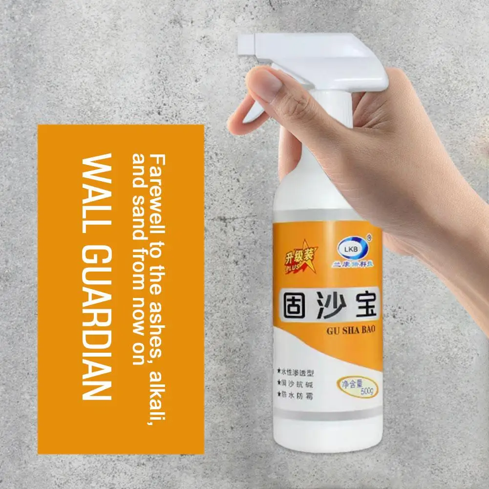 

Sand Fixing Agent Wall Protection Spray Pavement Wall Wall Repair Graffiti Tool Peeling Repair Glue Agent Crack Wall Re W7P8
