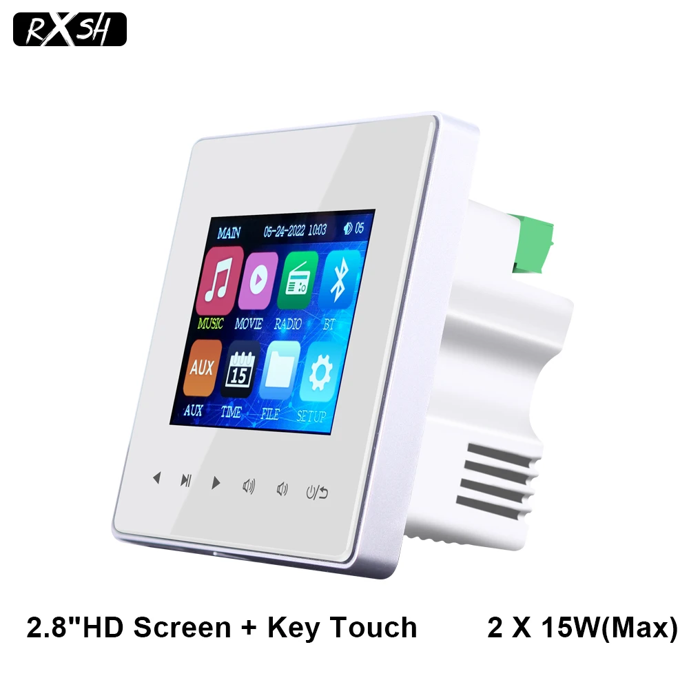 Wall Amplifier Smart Home Audio System Wall Amplifier Bluetooth